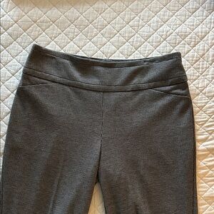 Chic Women's Black and White Checkered Formal Pants